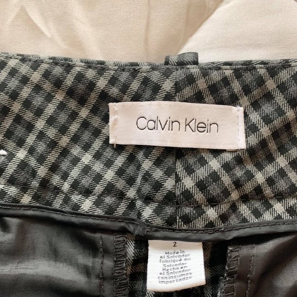 Calvin Klein Checkered Pants (size S) - Picture 7 of 7